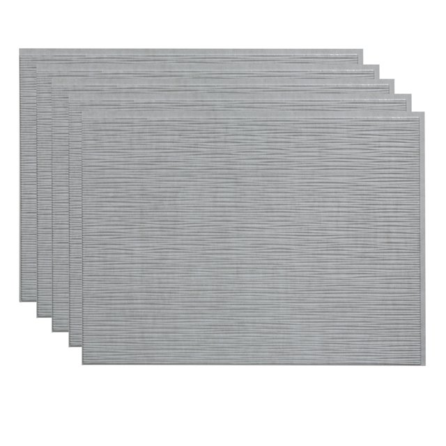 FASÄDE Ripple Cashmere 18in x 24in Decorative Vinyl Backsplash Panel (5 Pack)