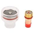 thumbnail image 2 of Loewten TIG Collet, Copper Collet Body Strong Stability TIG Torch Kit, For TIG-17/18/26 Welding Torch Industrial, 2 of 8