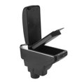 thumbnail image 1 of Central Storage Box Central Armrest with Cup Holder Ashtray Fit for Opel Corsa, 1 of 8