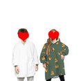 thumbnail image 4 of goowrom Pyjama pour Enfants Couverture Animale Réversible à Capuche Tenue d'Intérieur, 4 of 9