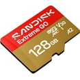 thumbnail image 2 of Carte microSDXC™ UHS‑I SANDISK Extreme® GO 128Go, 2 of 10