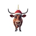 thumbnail image 1 of Wzzjkit Christmas Hanging Ornament Personalized Cow Gift Christmas Tree Hanging Decoration for Home Christmas Party Decorations Christmas Tree Decorations, 1 of 1
