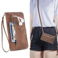 thumbnail image 1 of Case for iPhone 12 Pro Max Zipper Wallet Cover Lanyard Crossbody Neck Strap, 1 of 5