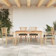 thumbnail image 1 of vidaXL 5 Piece Garden Dining Set Solid Wood Teak, 1 of 5