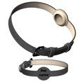 thumbnail image 2 of Chok Customizable Pet Tracking Collar with GPS Tracker - Durable Faux Leather  Adjustable Strap  Multiple Colors (Brown  Black  Light Blue  Pink) for Dogs & Cats  Prevents Loss  Easy to A, 2 of 5