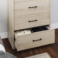 thumbnail image 3 of Commode à 4 tiroirs BrEZ Build Pearce d’Ameriwood Home, chêne noir, 3 of 9