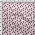 thumbnail image 4 of oneOone Rayon Magenta Fabric Tropical Palm Tree Sewing Material Print Fabric By The Yard 56 Inch Wide, 4 of 5
