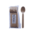 thumbnail image 3 of Birch Wood SPOON | Bio Mart Cutlery |100% Natural | Eco-friendly | Heavy Duty & Re-usable Backyard Compostable | Disposable | Biodegradable |Theme Party, Wedding |SPOON| Pack of 25, 100 or 500, 3 of 4