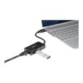 thumbnail image 2 of StarTech.com 2 Port USB 3.0 Hub with Ethernet - USB 3.0 x 2 - Gigabit Ethernet Network Adapter for Windows / Mac / Chrome (USB31000S2H) - Network adapter - USB 3.0 - Gigabit Ethernet x 1 - black, 2 of 12