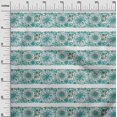 thumbnail image 2 of oneOone Silk Tabby Fabric Leaves & Floral Block Decor Fabric Printed BTY 42 Inch Wide, 2 of 4