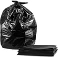 thumbnail image 1 of Trash Bags, (100 Count) Large Black Heavy Duty Garbage Bags, 1 of 5