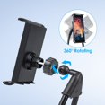 thumbnail image 4 of HLONK Support de Téléphone à Encolure Paresseuse, Support de Tablette Mains Libres Ajustable, Rotation à 360, Support à Bras Long, Compatible avec 13/ 12 Pro Max/ 11 Pro Max/ 11 Pro iPad Pro 11 2020/10/Air 3/Mini 5 Galaxy S20, 4 of 6
