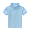 thumbnail image 1 of Yammkia T-Shirts Graphiques pour Garçon à Col Rond, Manches Courtes, T-Shirt Décontracté, Hauts d'Été, T-Shirts Graphiques pour Tout-Petit Garçon (Bleu Ciel, 3-4 Ans), 1 of 9