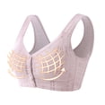 thumbnail image 4 of Timegard Wireless Bras for Women Plus Size Front Closure High Support Breathable Comfort Daily Bras, 4 of 7