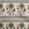 thumbnail image 1 of oneOone Tissu Georgette Viscose Brun Clair Tissu Robe Florale Maxican Tissu Imprimé au Mètre 42 Pouces de Large, 1 of 4