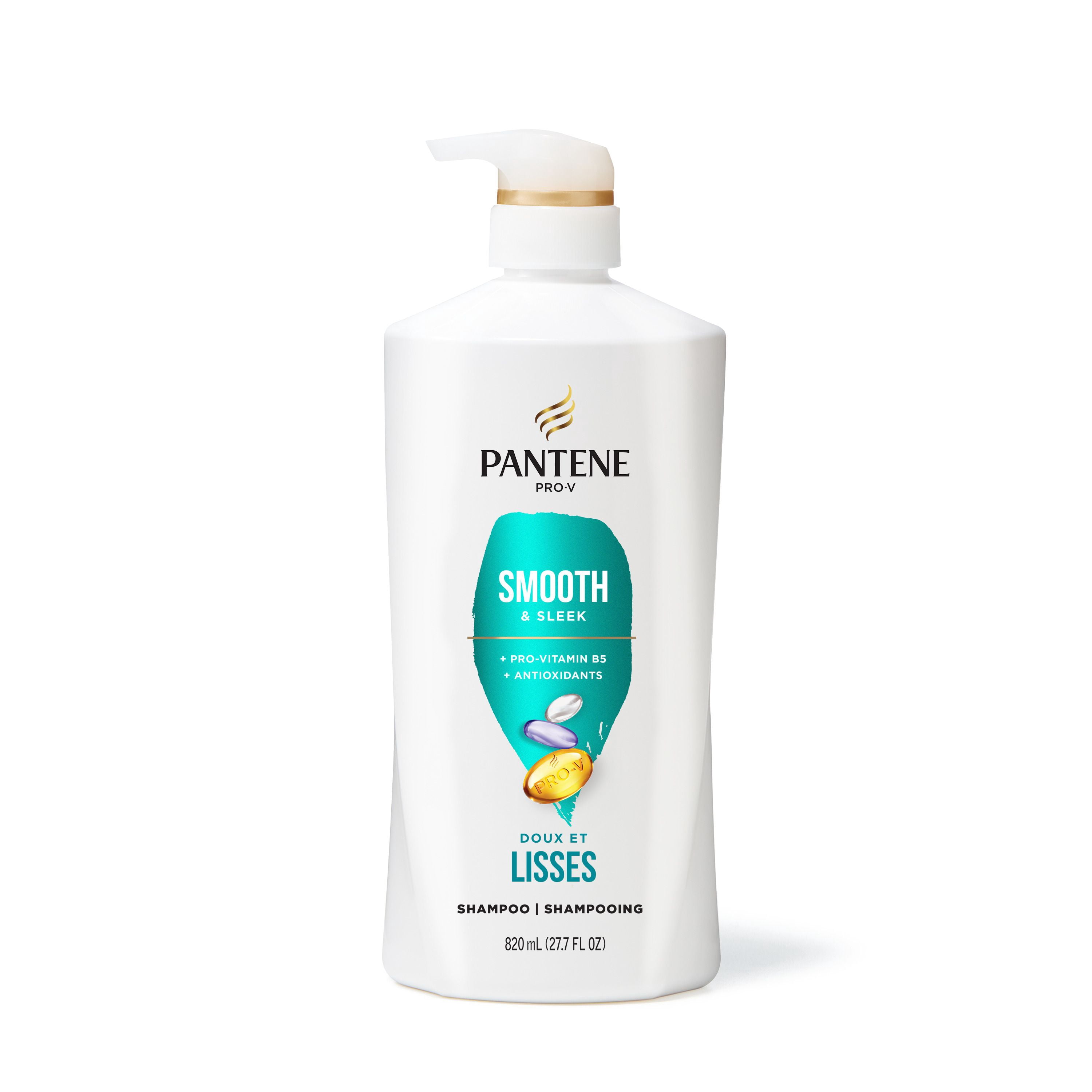 Pantene Smooth & Sleek 72 HR Smoothness Shampoo