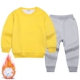 thumbnail image 2 of Boys Outfits Set - Active Two-Piece Sweatshirt and Sweatpants Jogger Pants Ensemble for Kids, 2 of 3
