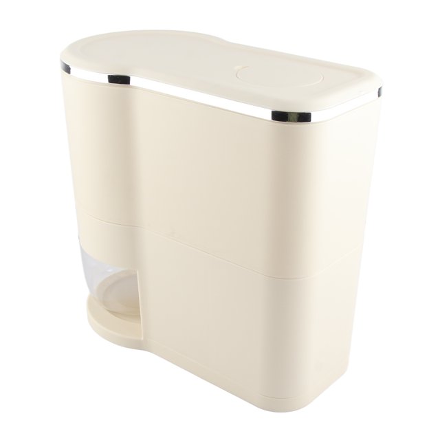 Distributeur de Riz, Grand Conteneur de Stockage de Céréales avec Tasse à Mesurer, Conteneur de Stockage de Riz Scellé et Anti-Humidité pour Cuisine Garde-Manger Ménager