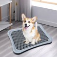 thumbnail image 4 of lionlar Dog Toilet Pee Pad Removable with Urinary Column Keep Clean Washable Puppy Potty Black, 4 of 9