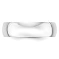 thumbnail image 2 of Bague Demi-Ronde 10KW 6mm LTW Taille 10.5 Taille 10.5, 2 of 3