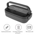thumbnail image 4 of Leakproof Bento Lunch Box 316 Stainless Steel Microwave Safe Container, 700ml Capacity Adult Lunch Box For School Office, 4 of 8