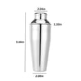 thumbnail image 3 of LSLJS Mixing Cup Mixer with Recipe On The Side, 13.5 Compost Mixed Drink Mixer with Scale Bar Tool, Junior Bartender Kit, Barware for Mixed Drinks., Shaker Cup, 3 of 8