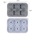 thumbnail image 3 of Chmadoxn Kitchen Gadgets, Rose Ice Lattice 1.65 Inch Whiskey Ice Lattice Tray With Lid The Shape Of Rose For Daily Drinking Water Milk Coffee Ice Lattice Cocktails Rose Ice Lattice, 3 of 9