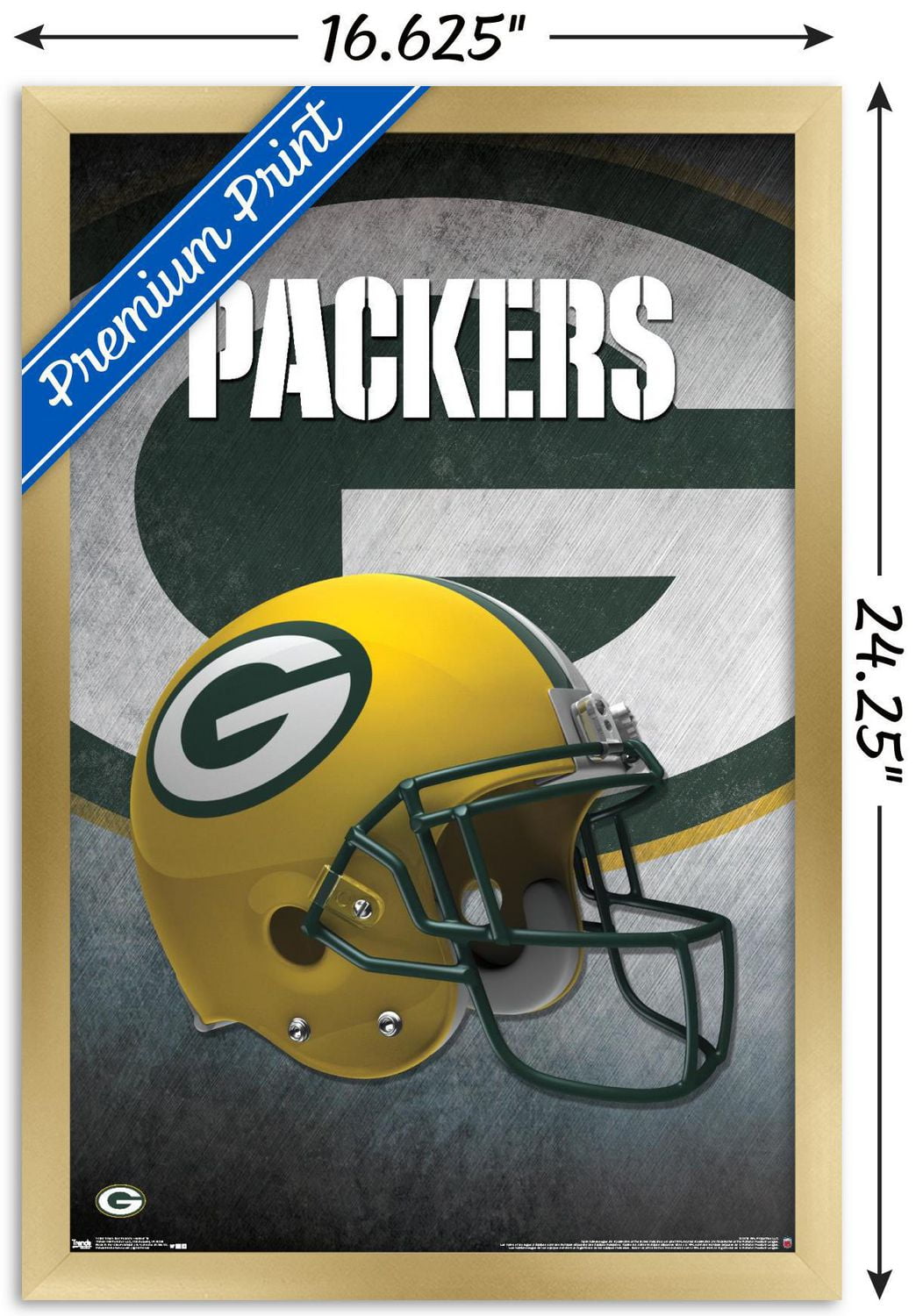 NFL Green Bay Packers - Helmet 16 Wall Poster