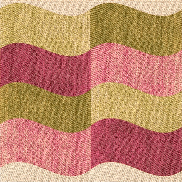 Ahgly Company Tapis d'Intérieur Lavable à la Machine, Carré, Transitionnel, Jaune Orange, Tapis de Zone, 4 Pieds Carré