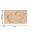 thumbnail image 3 of Oleegame 2PC Cookie Mold DIY Baking Moulds Wooden Cookie Cookie Moulds Embossing Craft Decorative Baking Tools For Christmas Thanksgiving Christmas Kitchen, 3 of 6