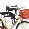 thumbnail image 2 of Siège de Vélo pour Enfant de 6e Gén. Monté à l'Avant pour Vélos de Montagne, Conception de Sécurité Tout Autour avec Fonction de Dégagement Rapide, Dossier Doux, Siège Rembourré Noir Durable, Accessoire de Conduite Convivial pour Enfants, 2 of 6