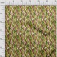 thumbnail image 3 of oneOone Georgette Viscose Pear Green Fabric Abstract Watercolor Texture Sewing Craft Projects Fabric Prints By Yard 42 Inch Wide, 3 of 5