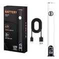 thumbnail image 2 of 510 Battery Pen Usb Rechargeable 650Mah Soldering Pen with Led Digital Display, Adjustable Temperature, 510 Thread Battery, Suitable for Home Appliances with Connected Electronic Kit, 2 of 6