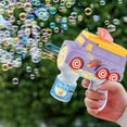 thumbnail image 1 of 12-Hole Automatic Bubble Blower Machine for Kids, LED Light and Sound Electric Bubble Blower Toy, Portable Handheld Blower for Outdoor Play, Parties, and Birthday Gifts, 1 of 6