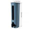 thumbnail image 4 of Kitchen Wall-Mounted Plastic Bag Storage Holder Garbage Wall-Mounted Garbage Bag Pouch Saver Organizer Dispenser, Dark Blue, 4 of 8
