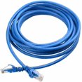 thumbnail image 1 of Câble Lan Ethernet CAT 6 Réseau Modem Internet CAT6 Bleu RJ45 Cordon de Brassage - 25 Pi, 1 of 1
