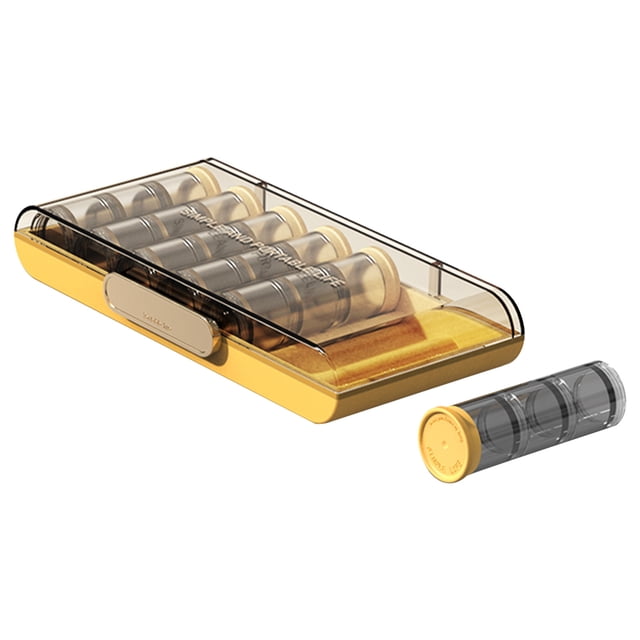 Iumwxz Jijia Storage Box Separate Packaging Storage Tank Transparent Sealing Compartment Portable Storage Box home tool Plastic up to 50% Off