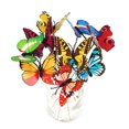 thumbnail image 1 of Koszal 50Pcs PVC Simulation Simple Couche Tiges Papillon Jardin Pelouse Décoration de la Maison, 1 of 7