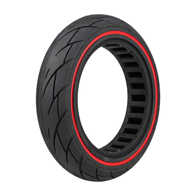 10 Inch 10X2.125 Solid Tyre for Segway Nine-for Bot F20/F25/F30/F40 Electric Scooter Red