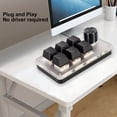 thumbnail image 3 of Macro Keyboard, Mechanical Gaming Macro Keypad, Red Switch, Customized Knobs, for Desktop PC, 3 of 7