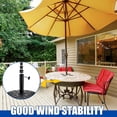 thumbnail image 2 of 12pcs Patio Umbrella Base Parasol Stand Replacement Parts Umbrella Base Hole Ring Cover & M8 Screws, 2 of 6