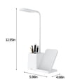 thumbnail image 3 of Feltree 3-in-1 LED Smart Desk Lamp Featuring 15W Wireless Charging Station, Integrated Pen Holder for Organization, Eye Protection Study Light for Office Dorm Room, 3 of 8
