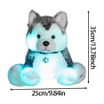 thumbnail image 4 of Jouet Lumineux, Peluche Chien Câlin, Poupée Apaisante pour Bébé avec DEL, 4 of 4