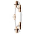 thumbnail image 1 of OUNONA Accessoire Cymbale Tambourin Monté Doré Lot de 1 pour Amélioration du Rythme, 1 of 8