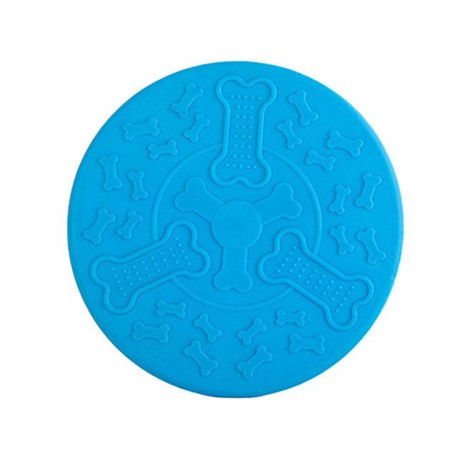 Maytalsory Pet Fetching Toy Small Animal Chasing Biting Flying Round Toys Courtyard Playground Interactive Plaything Birthday Gift Blue