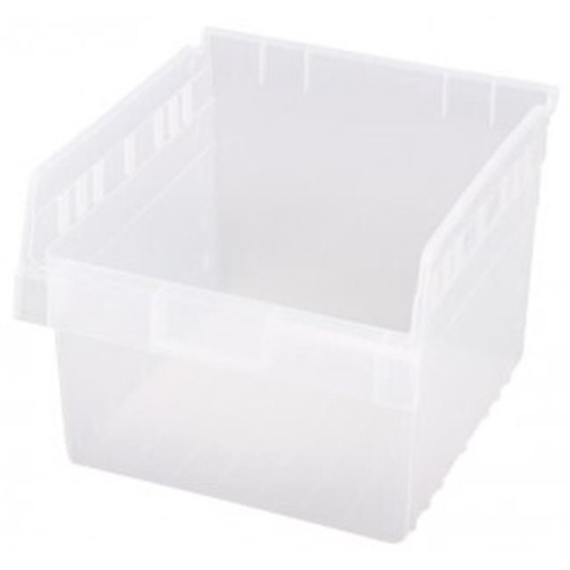 Bacs de Rangement en Plastique Transparent - 17,88 x 4,38 x 8 Po