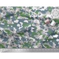 thumbnail image 2 of Soimoi Rayon Fabric Two Tone With Grey Camouflage Print Fabric by the Yard 56 Inch Wide, 2 of 3