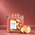 thumbnail image 4 of Yankee Candle 3 Wick Candle Jar, Scented Candle with up to 40 Hours of Burn Time, Premium Plant Wax Blend for Consistent Long Lasting Scent from First to Last Burn, Sugared Cinnamon Apple, 4 of 7