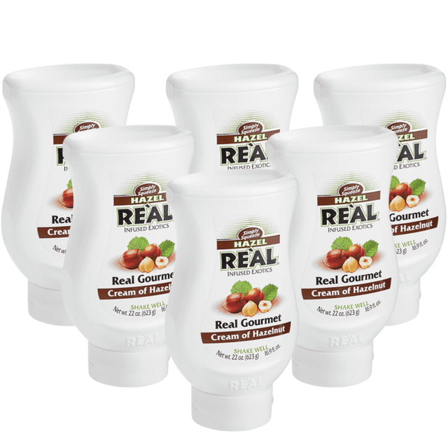 Real Sirop Infusé à la Crème de Noisette 16,9 fl oz