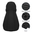 thumbnail image 3 of Unique Bargains Casque Rigide Pare-Soleil, Lot de 3 Cache-Cou Refroidissant avec Calotte pour la Conduite, Noir, 3 of 6